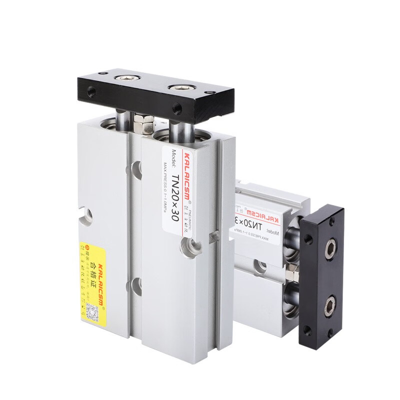 KALAICSM TN (TDA) double rod double shaft cylinder TN10/16/20 pneumatic cylinder aluminum alloy small cylinder pneumatic component TN10 20mm stroke