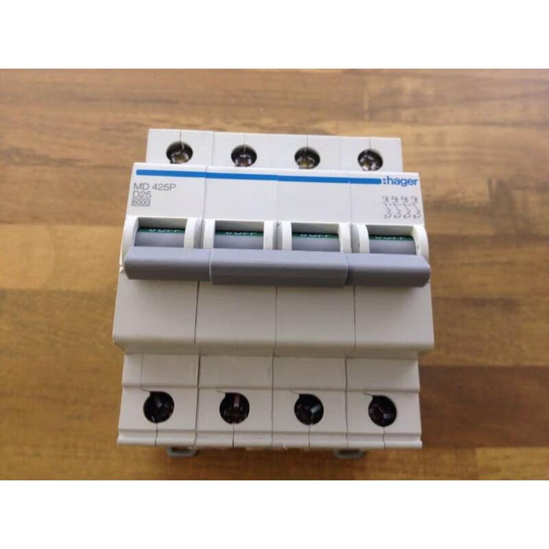 Germany Hager MD425P D25 miniature circuit breaker 4P 25A air switch 25A 4p