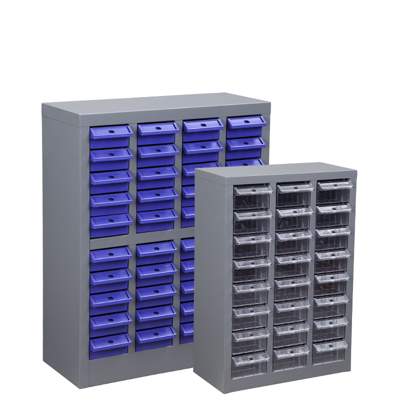 Zhengdong Drawer Sample Cabinet Classified Accessories Storage Cabinet Small Size 75 Drawings 100 Drawings Small Size 20 Drawings Transparent Drawings