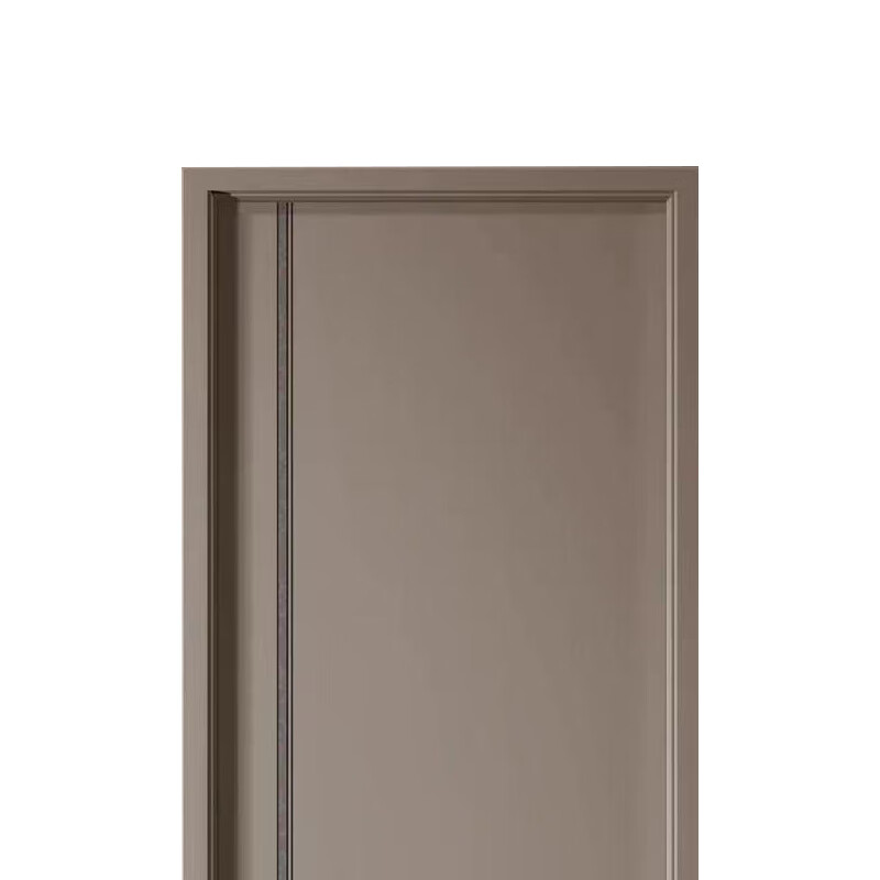Ruiyuan Baiyu S5201-3 coffee gray wooden door unpainted wooden door interior door quiet wooden door