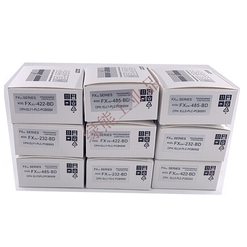 PLC expansion communication module FX1S/1N/2N/3U/3GA/3SA-485/422/232-BD CN FX3U-485-BD black connector