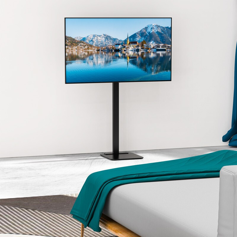 Magic 32-70-inch floor-standing TV stand live broadcast horizontal and vertical universal hanger hidden vertical simple LCD display display stand hanging shelf 325570 L99A basic version (hole spacing below 200*200) 1.45 meters