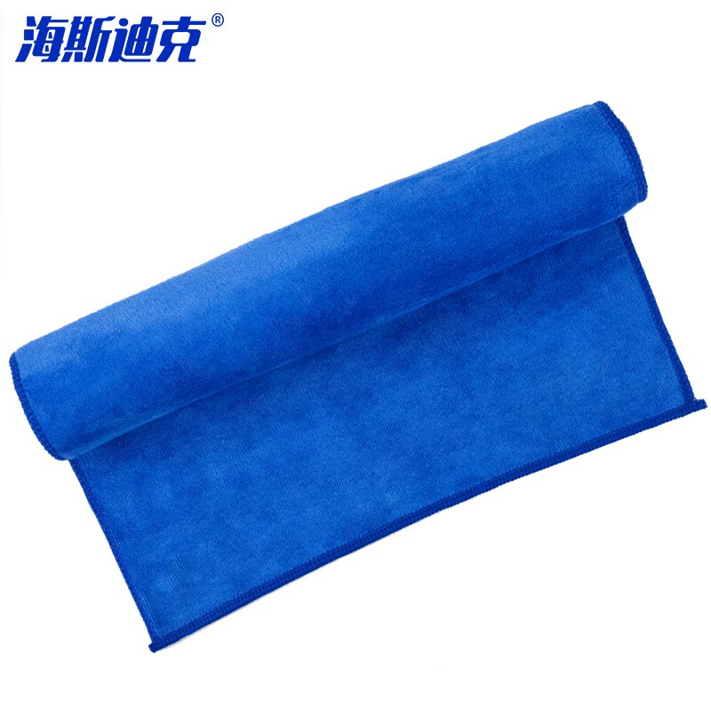Hasdick HKY-191 microfiber towel car wash cleaning rag 35*75cm blue 5 pieces/pack (large size)