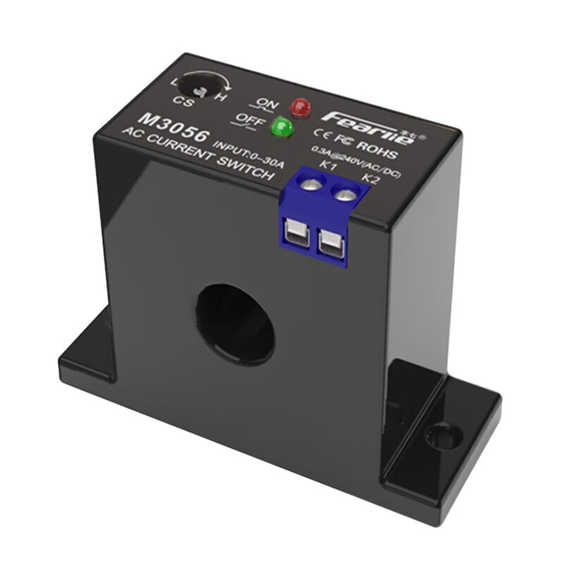 Current sensing switch relay alarm output sensor detection control current transformer switch M3005 normally open (0.05-5A non-adjustable)