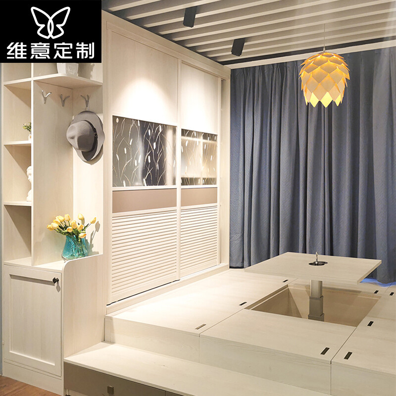 Weiyi Customized Tatami Customized Multifunctional Tatami Bed Wardrobe Integrated Combination Bedroom Space Customized Privilege Deposit Customized Deposit