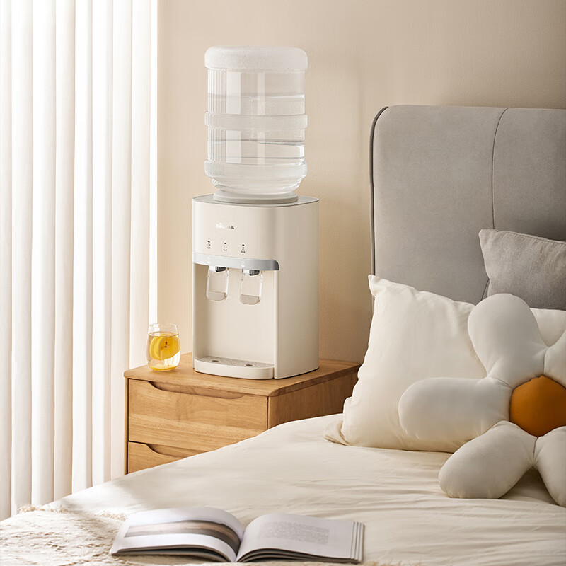 Bear water dispenser household bottled water instant heating water dispenser household small heating type desktop water dispenser classic desktop rapid heating water dispenser official direct sales YSJ-G05D2 warm type