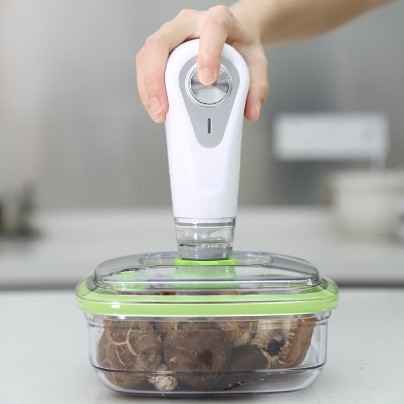 Small empty food vacuum tank tangerine peel storage sealed box milk powder kimchi vacuum box household commercial medicinal tea preservation storage box 1 medium vacuum tank (excluding machine)