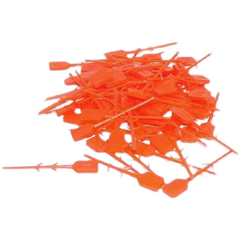 Fire extinguisher accessories plastic seal strip valve head green latch simple safety insurance pin red plastic seal sign fishing line green fire extinguisher plastic seal label 100 pack