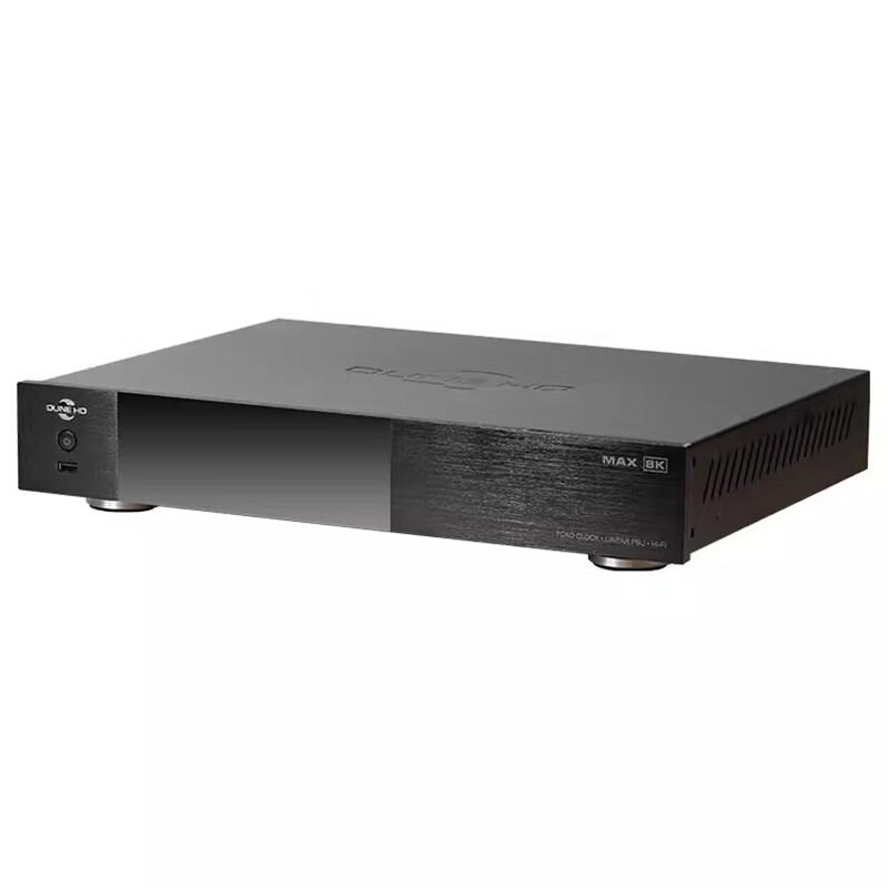 DUNE HD DUNE MAX 8K hard disk player ultra high definition UHD 4K double layer Dolby Vision 5.1 7.1 channel home theater fever grade hifi original disk ISO Blu-ray player 8T hard disk (full of high-definition movie music + free 200T network disk resources)