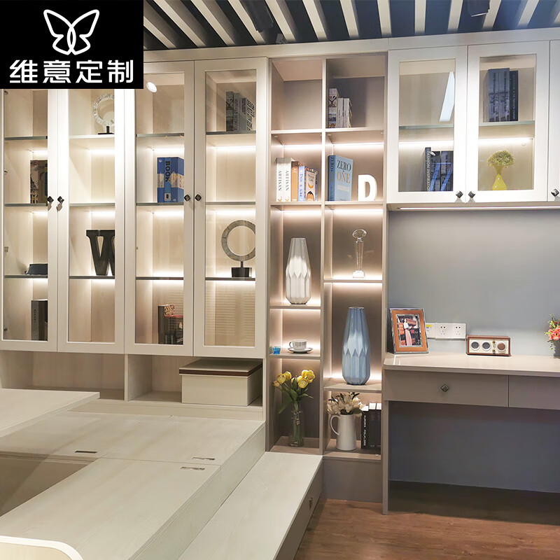 Weiyi Customized Tatami Customized Multifunctional Tatami Bed Wardrobe Integrated Combination Bedroom Space Customized Privilege Deposit Customized Deposit