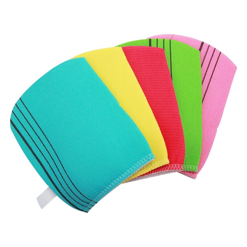 Mondavia South Korea imported grandma bath towels for men and women, thin children's rub towels, bath towels, bath towels, bath gloves, bath artifacts, new type of encrypted inner tank, 5 pieces