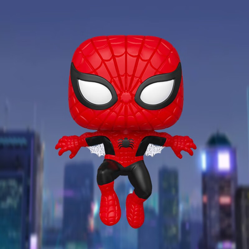 FUNKO Marvel comic series 80th anniversary POP doll first generation Spider-Man limited edition figure collection ornament 47604