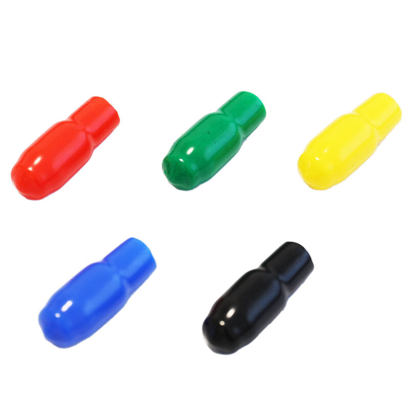 HuiDingXin Cable Head Cap Sealing Cap Cable Protective Cap Spare Core Sealing Cap Threaded Protective Sleeve Core Cap Wire Cap Insulating Cap Take a photo and note the color (default is black)
