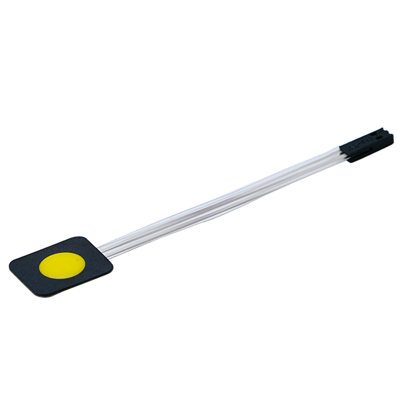 Throwing stones membrane key switch tact switch display microcontroller expansion keyboard DIY accessories suitable for arduino development board 1 key-yellow 5 boxes