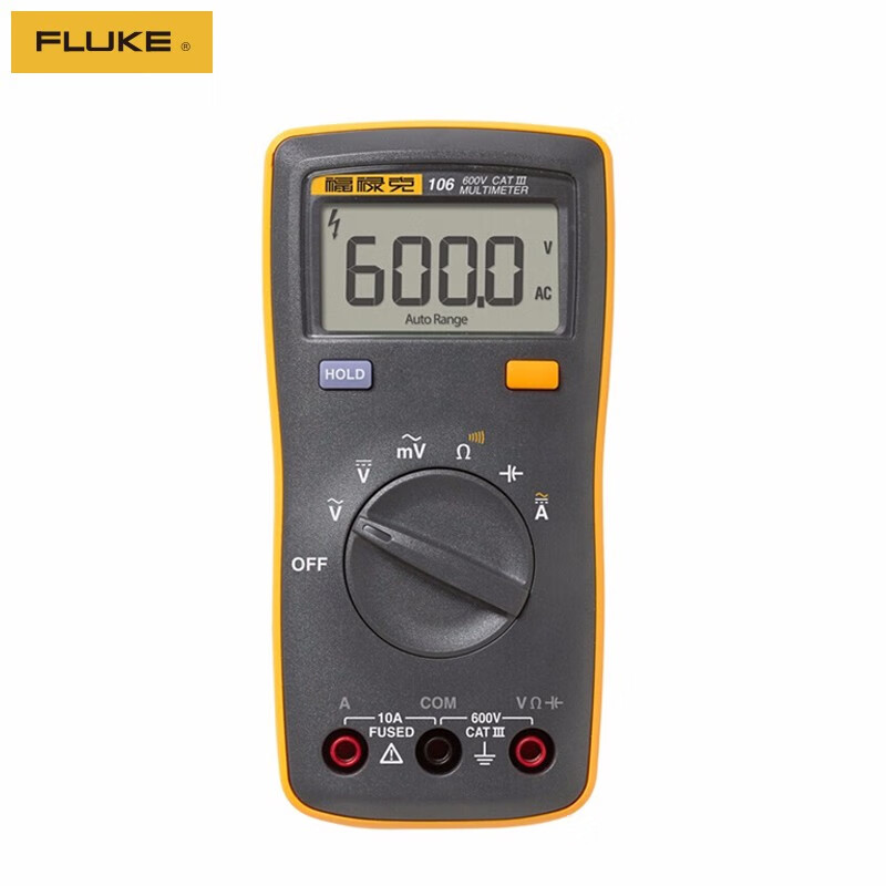 FLUKE F106 handheld digital multimeter, high-precision electrical meter, multimeter, multimeter, voltage and current meter