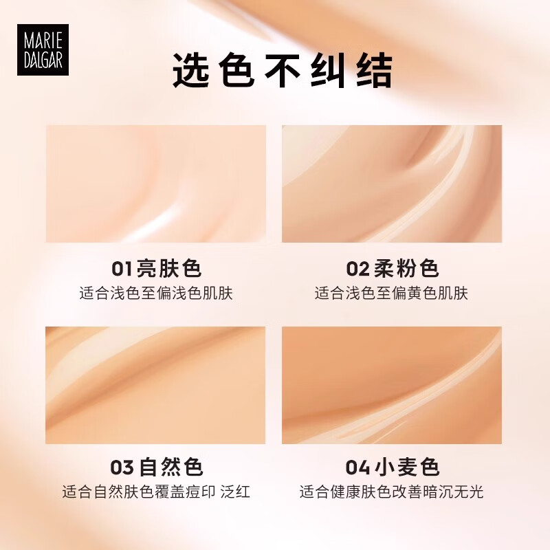 Mary Deca New Year's Gift Little Mushroom Cushion Liquid Foundation Skin Care Essence Lightweight Coverage Long-lasting and Not Easy to Remove Makeup