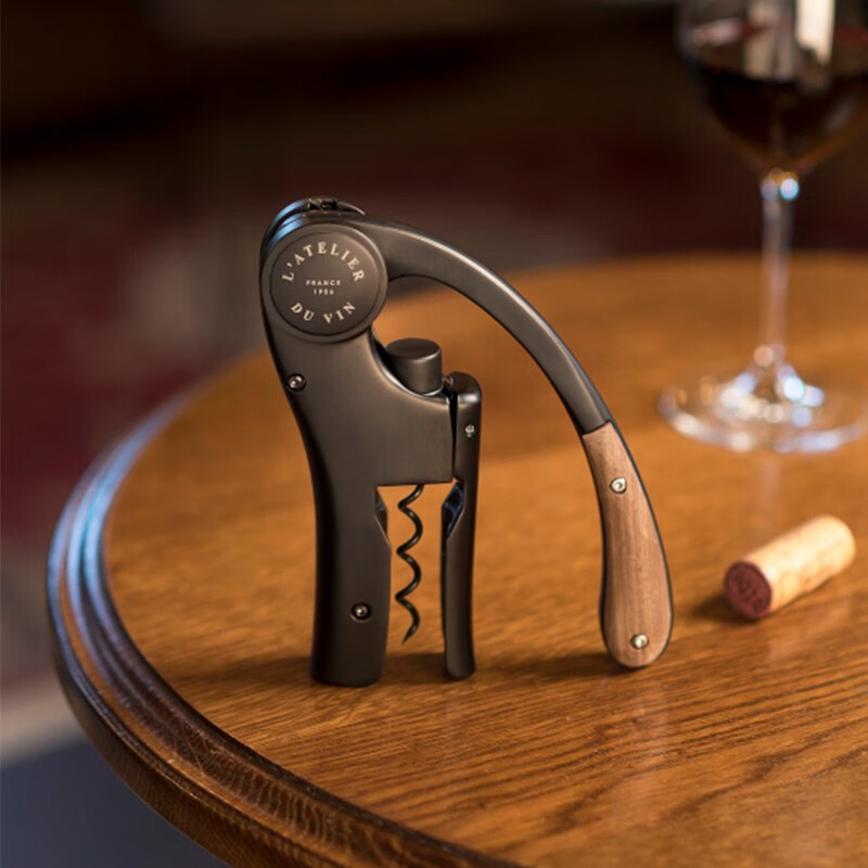 L ATELIER DU VIN 1926 French imported lever-type wine bottle opener seahorse knife household wine bottle opener black