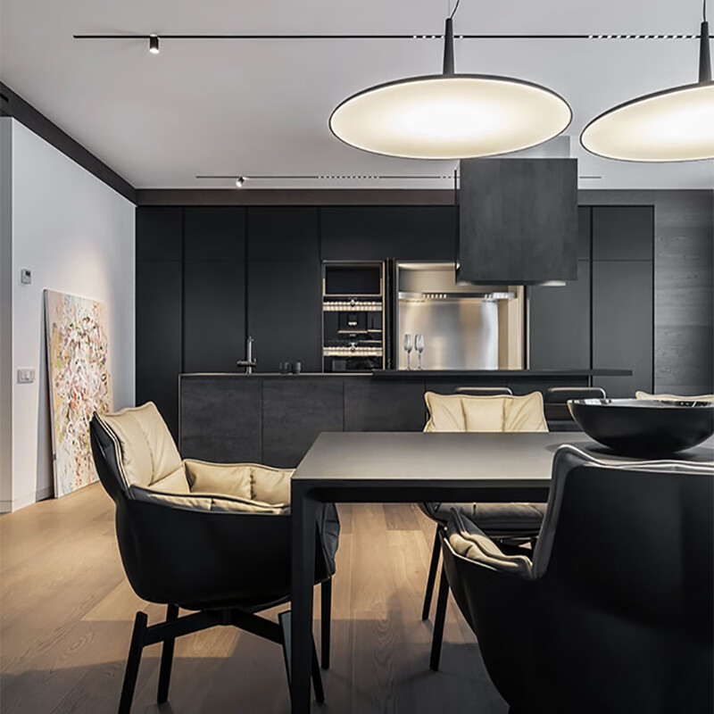 Customized overall cabinets, customized kitchen decoration, minimalist light luxury slate kitchen cabinets, customized whole house cabinet design, customized package price 3+1