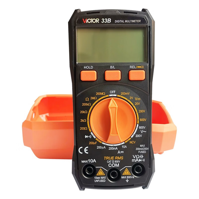 Victory Instrument (VICTOR) Pocket Digital Multimeter Portable Multimeter Backlight Display Digital Multimeter Home VC33B
