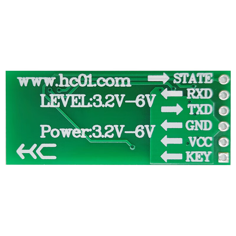 Throwing stones Bluetooth wireless module Master-slave integrated communication transparent transmission V2.0/4.0 BLE/433MHz Available for mobile phones Android HC-08 with base plate and no soldering pin header