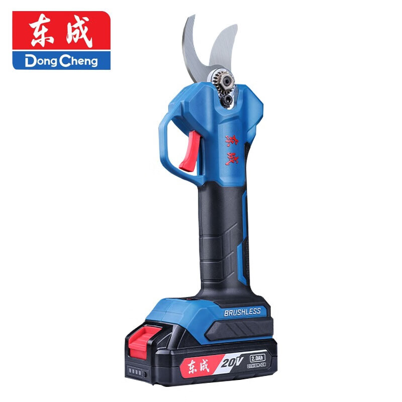 Dongcheng DCYD25B wireless lithium electric scissors multi-functional rechargeable fruit tree gardening Dongcheng pruning thick and thin branches DCYD252 points 0ah electric scissors can cut 1800 sections