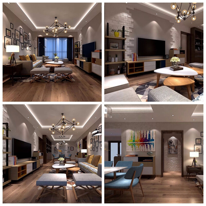 Chuangyi Decoration Jingdong Selection Decoration Company Full Package Renovation Design Service Home Decoration Simple Modern Style Whole House Decoration