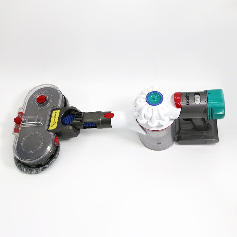 Shenjia is suitable for Dyson vacuum cleaner V6DC62 electric mop head V7V8 dry and wet vacuum cleaning and mopping V10V11 waxing, suction and mopping all-in-one machine V7V8V10V1V11 mop head + 6 mops + 1 water tank