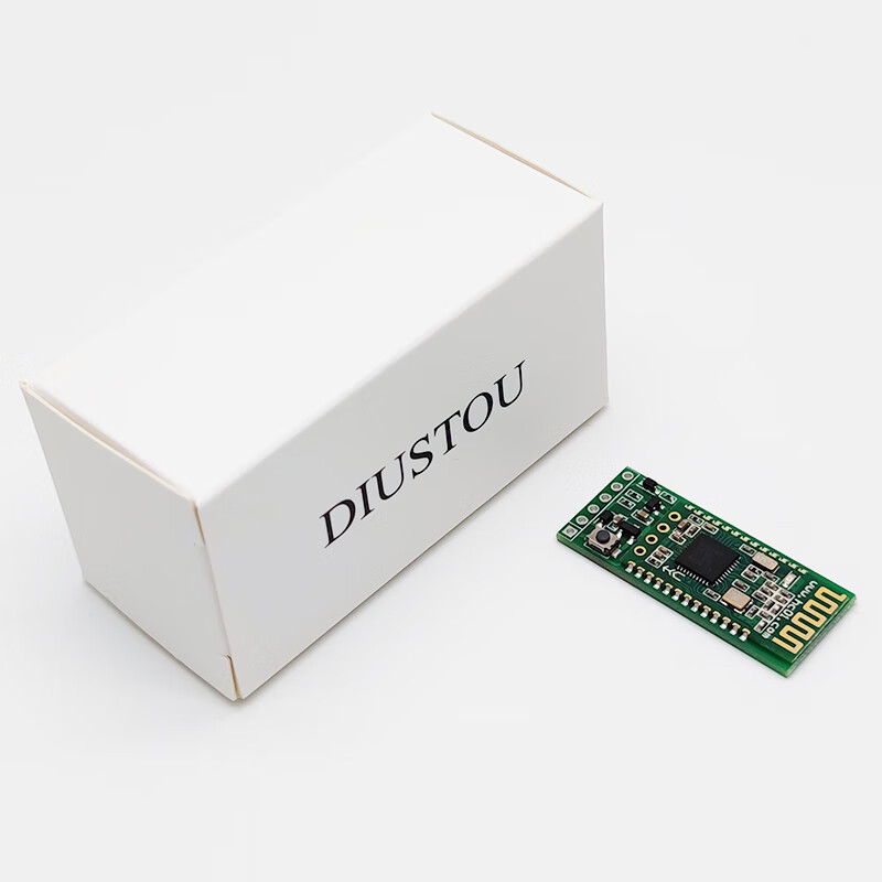 Throwing stones Bluetooth wireless module Master-slave integrated communication transparent transmission V2.0/4.0 BLE/433MHz Available for mobile phones Android HC-08 with base plate and no soldering pin header