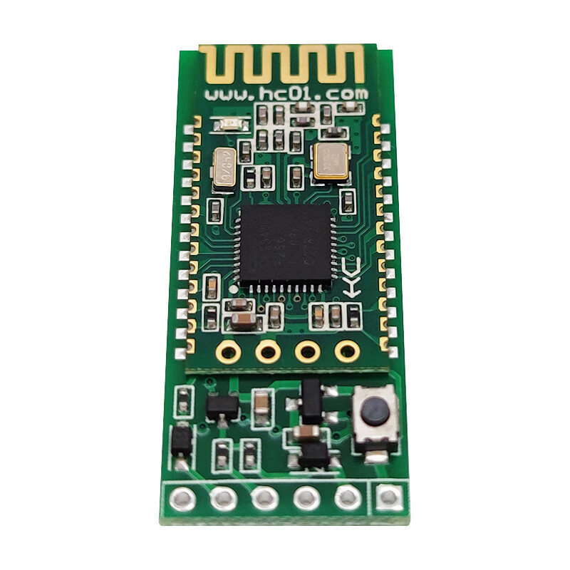 Throwing stones Bluetooth wireless module Master-slave integrated communication transparent transmission V2.0/4.0 BLE/433MHz Available for mobile phones Android HC-08 with base plate and no soldering pin header