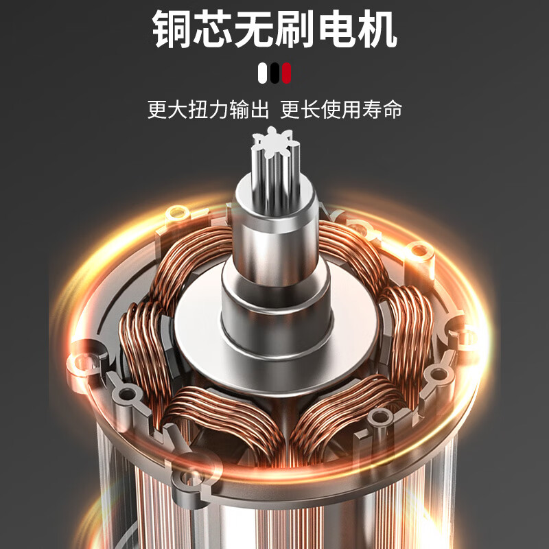 Hanweishi electric pruning scissors to cut branches and flowers, fruit tree garden electric shears, brushless dual battery set 2.0Ah dual battery | luxury model