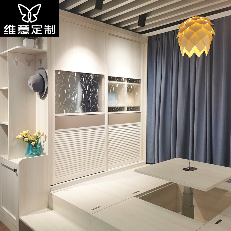 Weiyi Customized Tatami Customized Multifunctional Tatami Bed Wardrobe Integrated Combination Bedroom Space Customized Privilege Deposit Customized Deposit