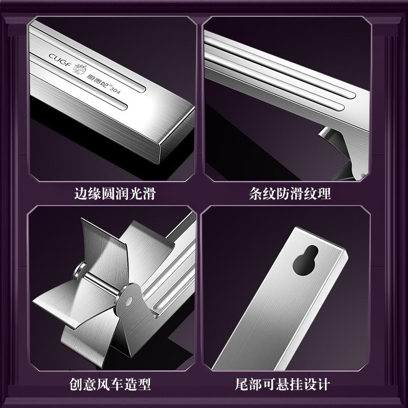 Kitchen Princess (CUGF) 304 stainless steel windmill watermelon cutter household watermelon cutting tool fruit divider watermelon slicer windmill watermelon cutter