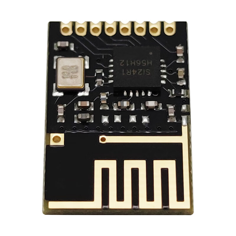 Throwing stones 2.4G wireless module nRF24L01+ chip communication module data transparent transmission transceiver power enhancement long distance transmission NF-03 Si24R1 SMD patch type 10 boxes