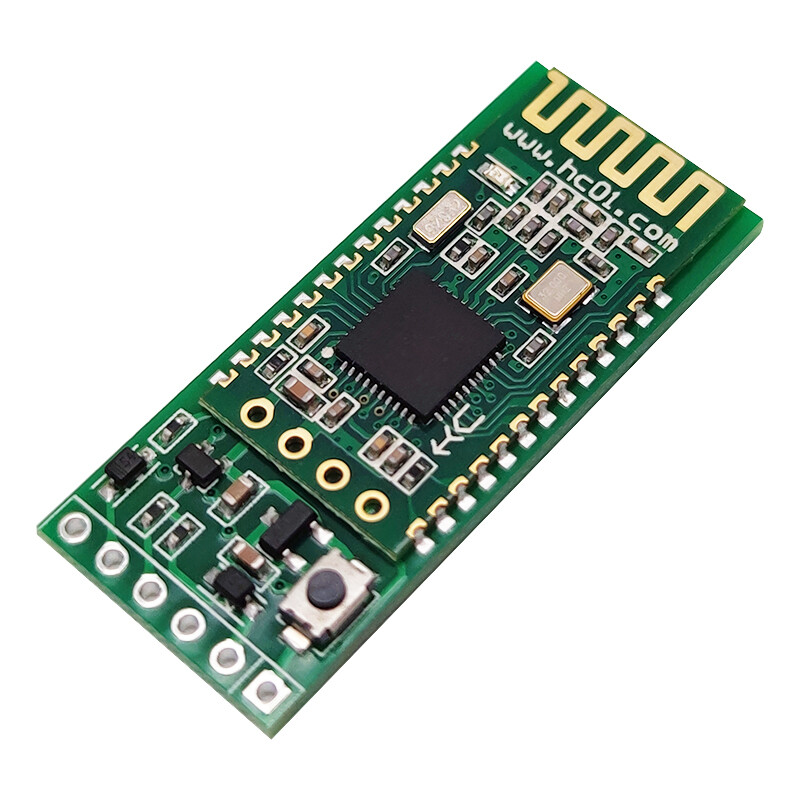 Throwing stones Bluetooth wireless module Master-slave integrated communication transparent transmission V2.0/4.0 BLE/433MHz Available for mobile phones Android HC-08 with base plate and no soldering pin header