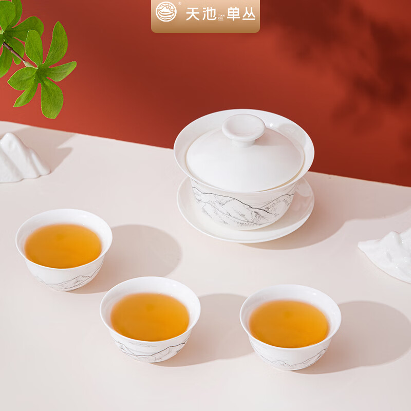 Tianchi Oolong Tea Phoenix Spreads Wings Phoenix Single Cong Tea Single Conifer Honey Orchid Fragrance First Grade 320g Canned New Year's Day Gift Tea