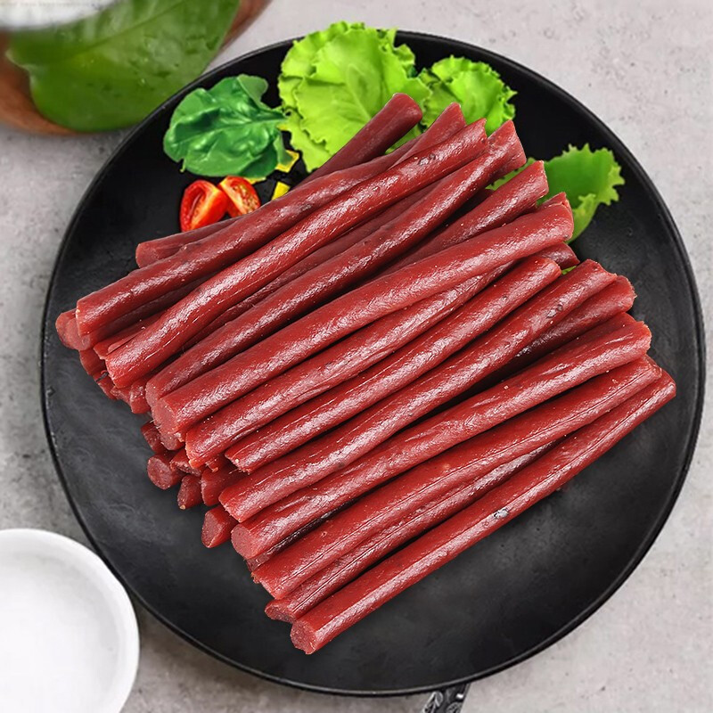 HELLOJOY Dog Snacks Beef Sticks Beef Jerky Strips Dog Training Reward Snacks for Adult Dogs and Puppies Nutritious Beef Sticks 450g
