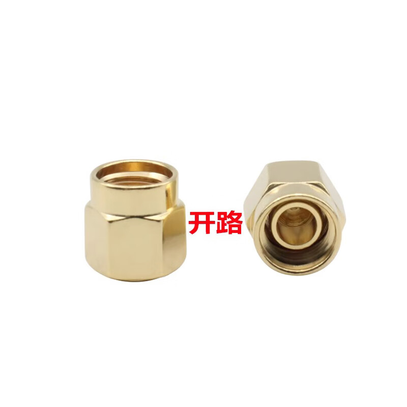 Fengyingzi gold-plated SMA load 6GHZ 50 ohm sma opener sma short circuit SMA calibration piece opener (ten) FYZ-MX01