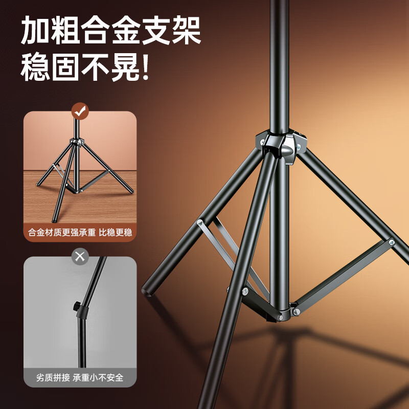 Jimantu live broadcast fill light 120W professional COB photography spherical light anchor with beauty lighting indoor studio portrait photography video shooting soft light