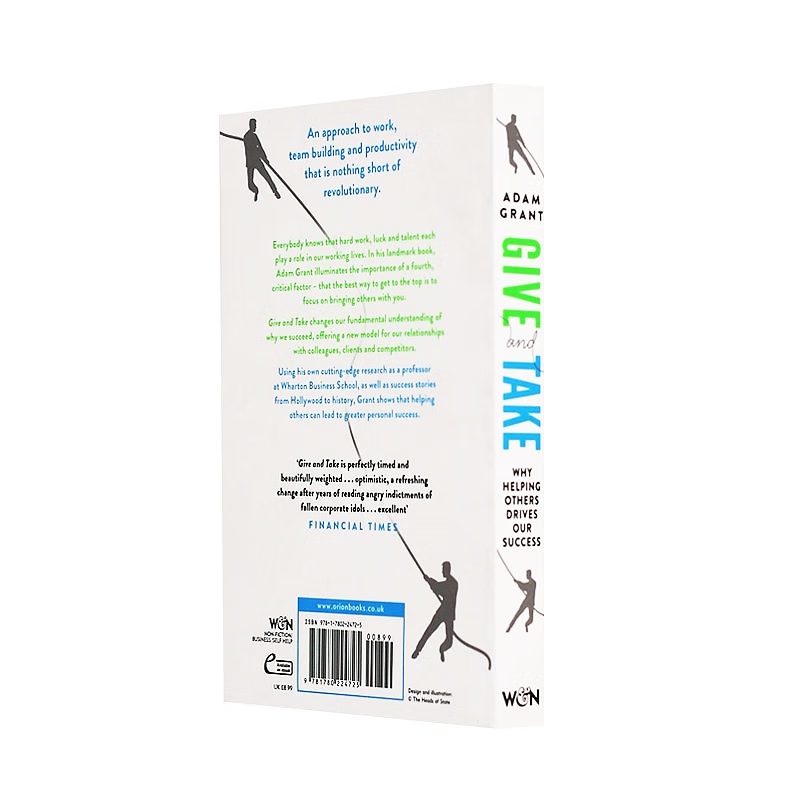 Wharton's most popular success course, Give and Take, Original English version, Give and Take, Adam Grant, Business and Management Inspiration, Business Thinking, Atomic Habits, From 0 to 1, Musk's Biography