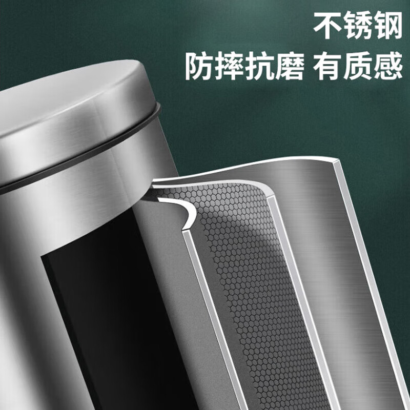 Ou Runzhe trash can foot pedal with cover 12L stainless steel living room bedroom kitchen bathroom household double bucket slow down silent