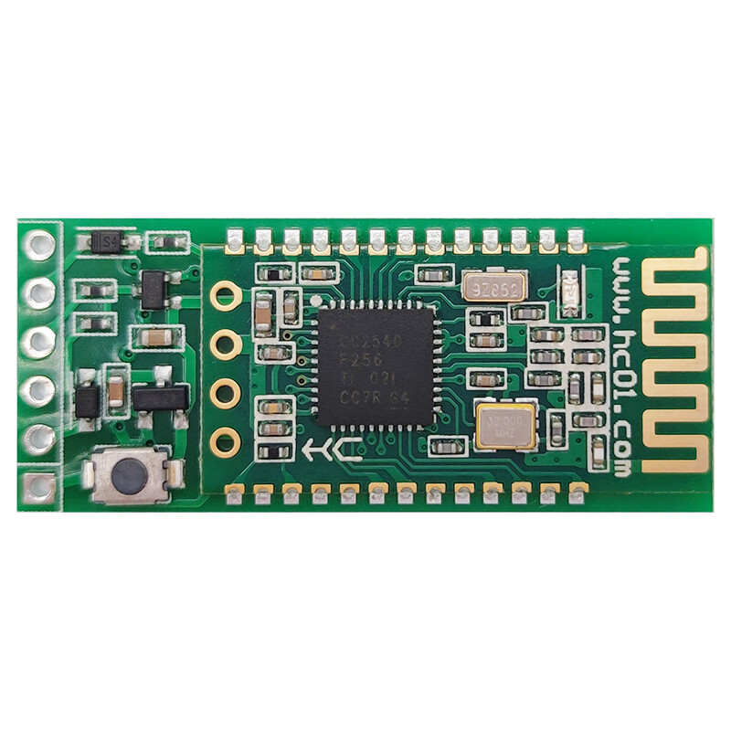 Throwing stones Bluetooth wireless module Master-slave integrated communication transparent transmission V2.0/4.0 BLE/433MHz Available for mobile phones Android HC-08 with base plate and no soldering pin header