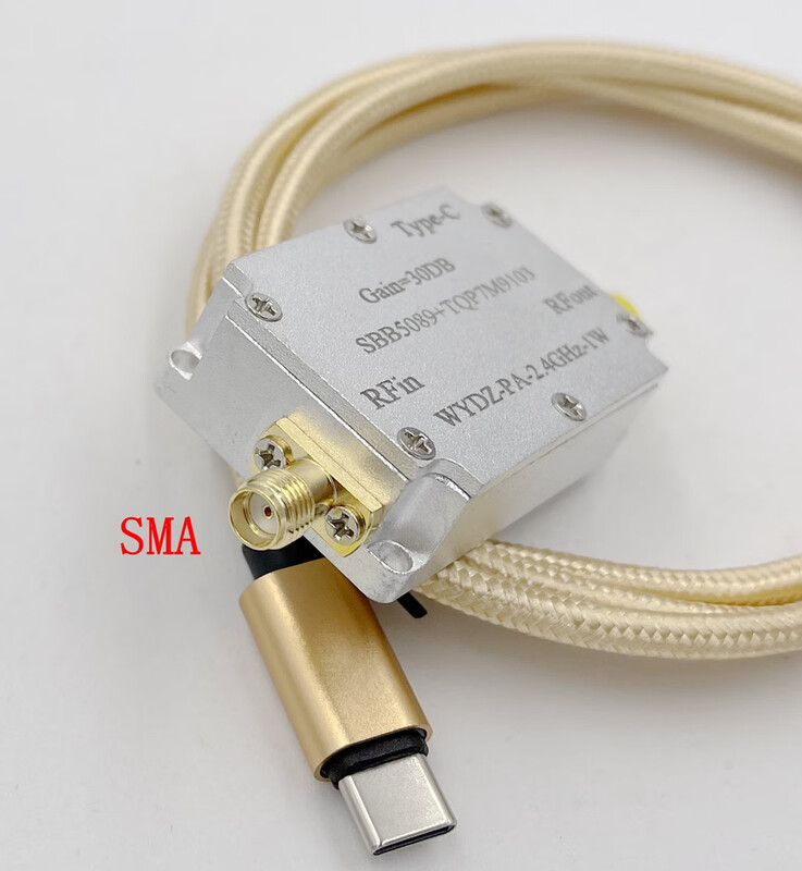 Microwave power amplifier SBB5089+TQP7M91032.4GHz1W30dBm RF power amplifier sample (Quantity 1 piece)