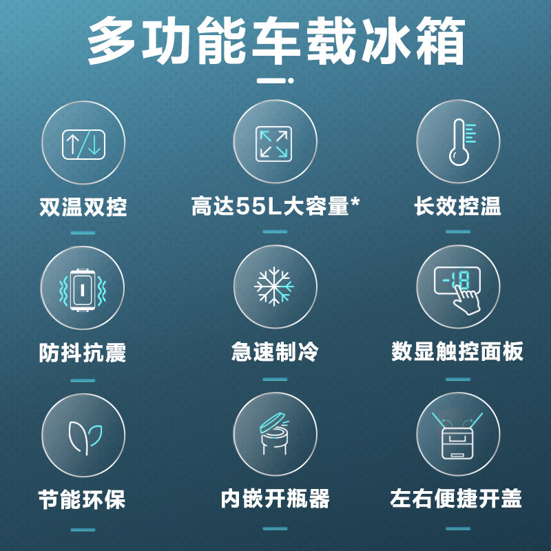 Philips (PHILIPS) car refrigerator, dual-purpose car and home, compressor refrigeration, refrigeration and refrigeration TB7101, outdoor household products