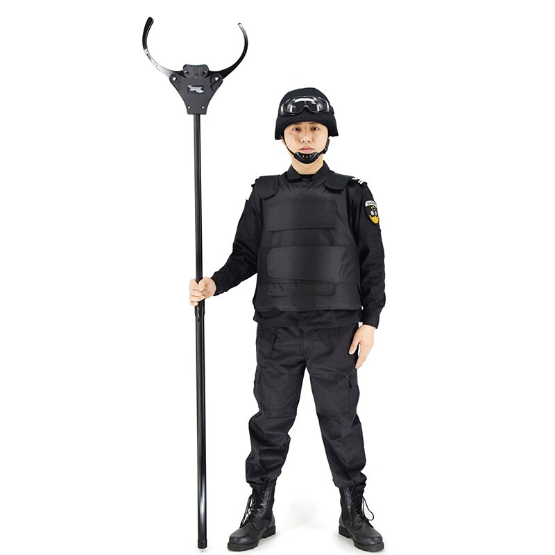 Tactical Nation Aluminum Alloy Catcher Anti-riot Equipment Fork Arrester Security Equipment Campus Security Defense