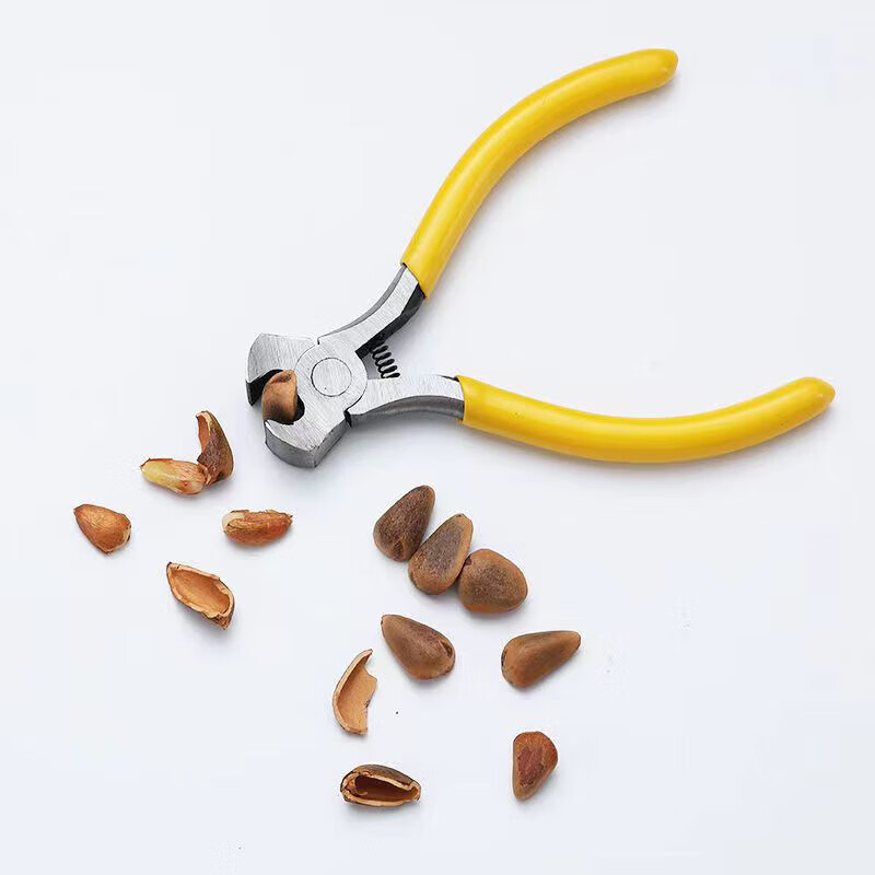 Pick-up cat pine nut opener pine nut pliers clip sheller pine nut whole grain peeling small pliers household artifact clip opening high-end pine nut clip 2 pack