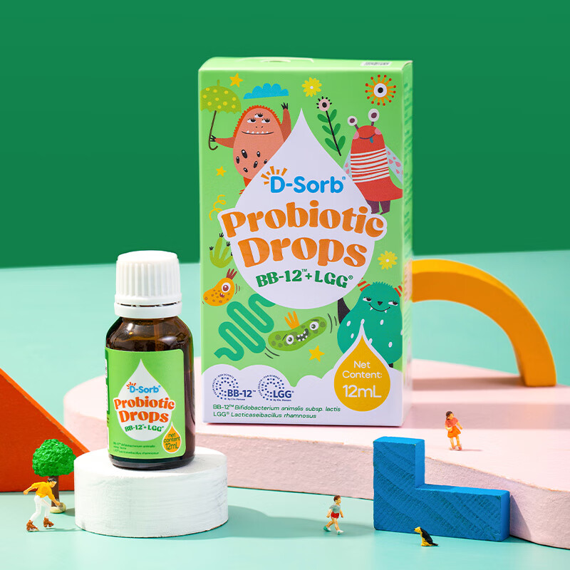 D-Sorb Bb-12+GG probiotic drops Chrysanthemum probiotics children's gastrointestinal probiotic drops 12ml