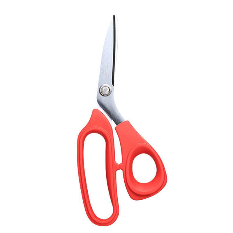 Blue Post large Kevlar aramid scissors with teeth, extended lengthened handle, Blue Post LY-208 scissors