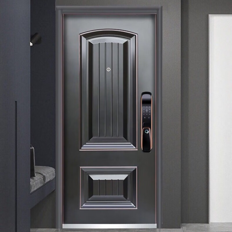 Vinoa Class A anti-theft door zinc alloy door mother door home security door entrance door custom villa door Class A door + fingerprint lock (standard configuration)