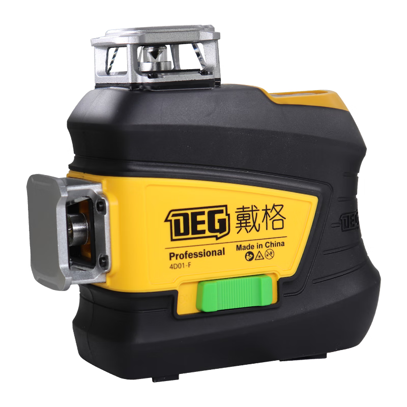 Daige level 12-line strong light level outdoor special green light red light high-precision wall and floor two-purpose level meter Daige 12-line green ceiling level meter large battery cloth bag