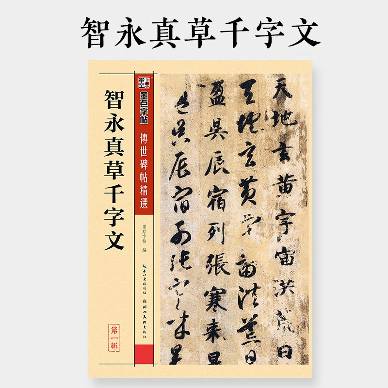 Ink dot copybook, Zhiyong Zhencao's Thousand-Character Writing, Beginner's Introduction to Brush Calligraphy and Cursive Script, Brush Cursive Calligraphy Copybook, Selection of Handwritten Stele Calligraphy